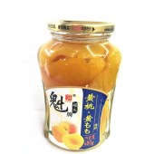 魁牌黄桃罐头